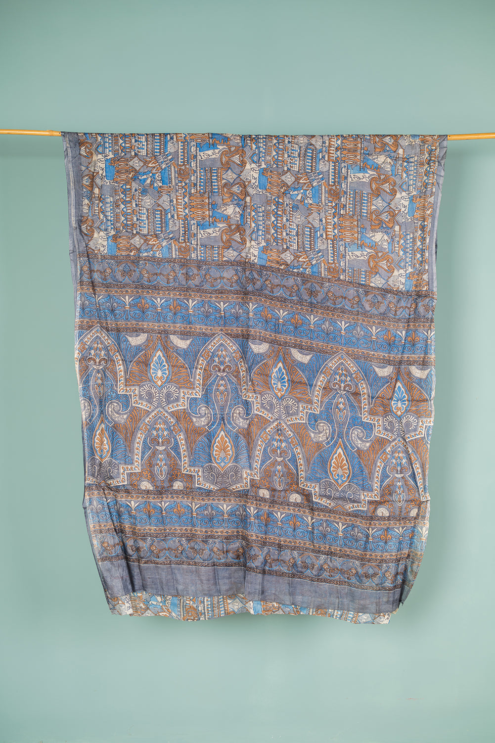 Vintage Silk Sari - 5 Metres Long - 1988