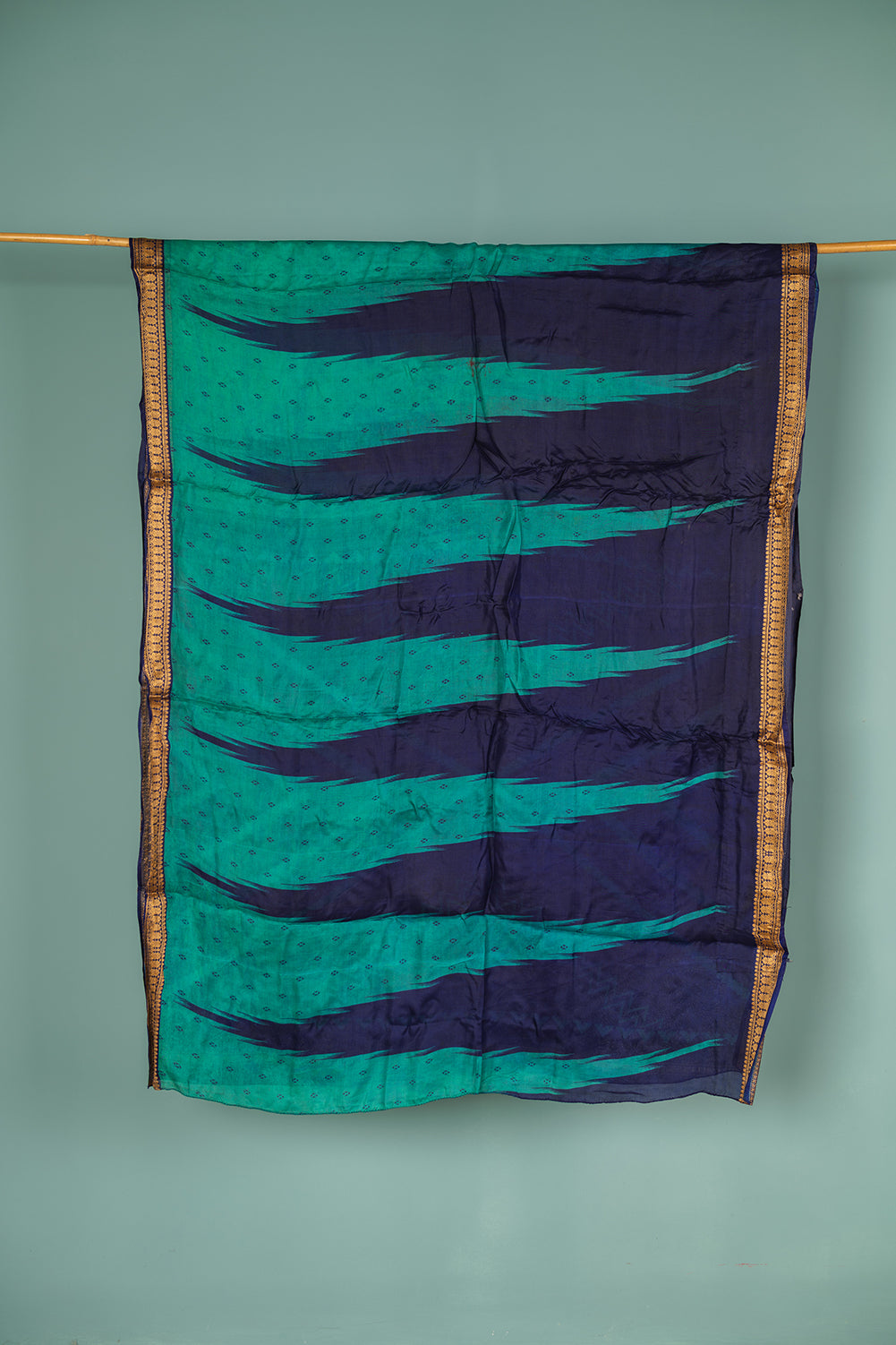 Vintage Silk Sari - 5 Metres Long - 1993