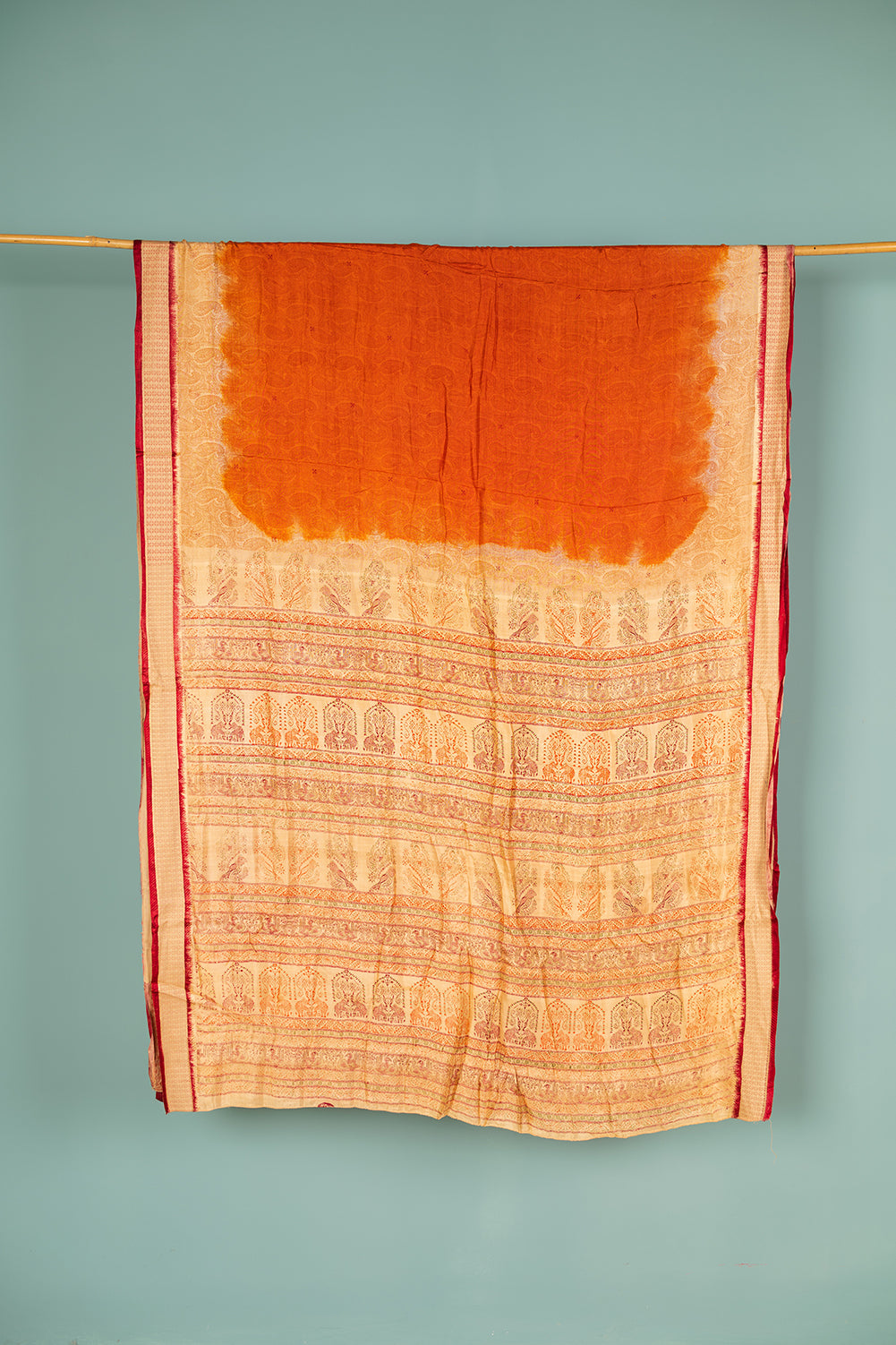 Vintage Silk Sari - 5 Metres Long - 1994