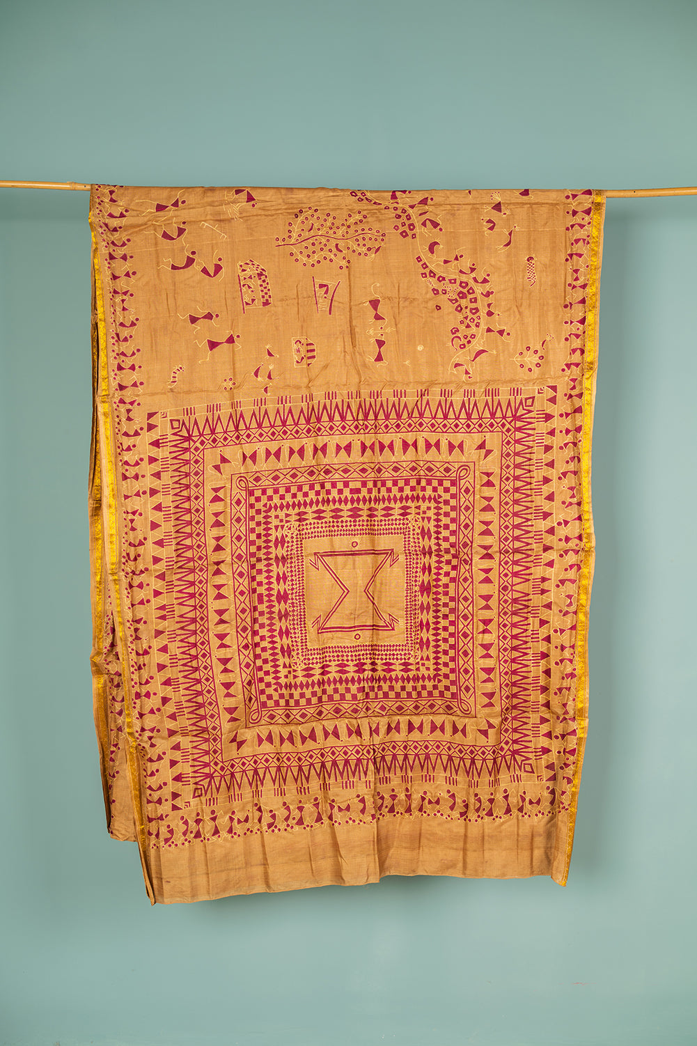 Vintage Silk Sari - 5 Metres Long - 2002