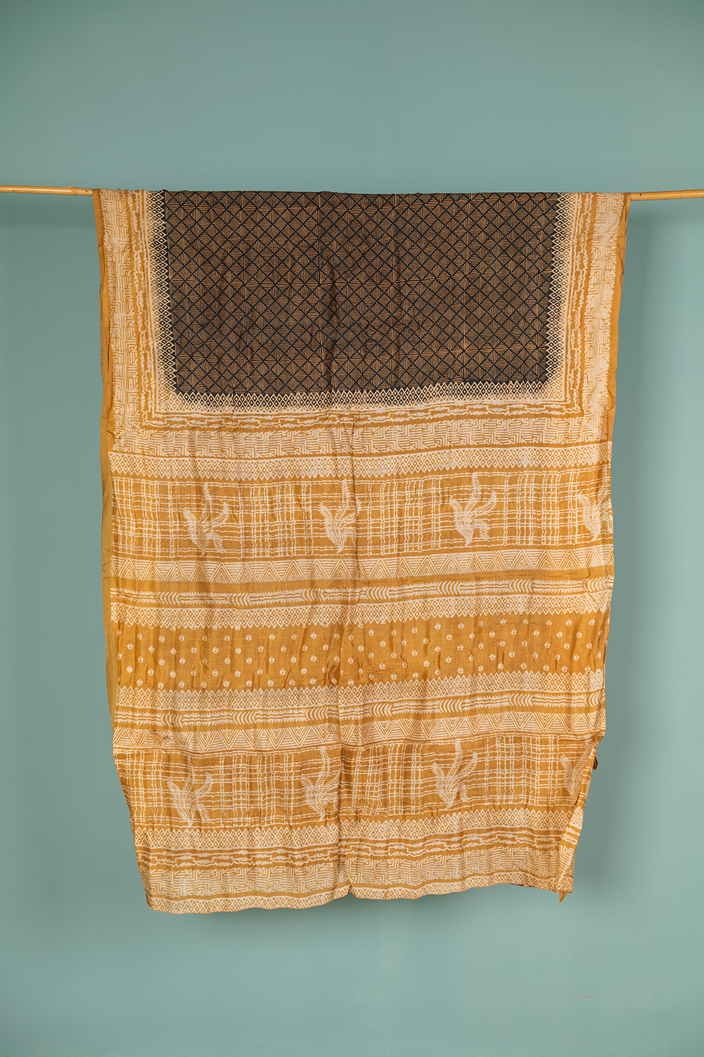 Vintage Silk Sari - 5 Metres Long - 2025