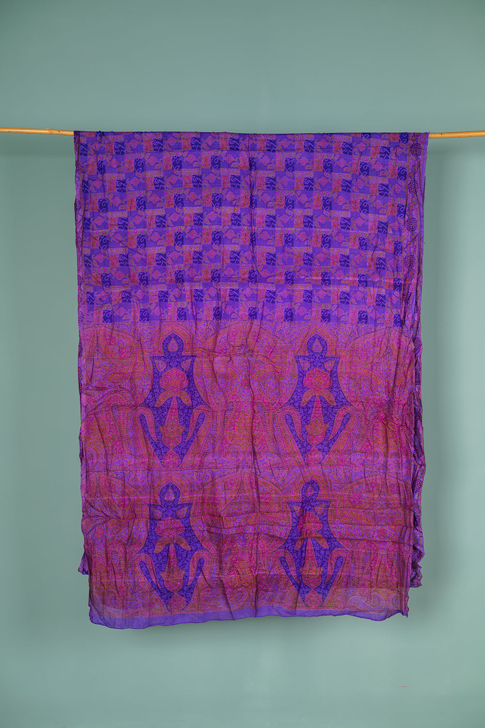 Vintage Silk Sari - 5 Metres Long - 2026