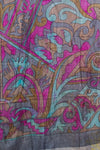 Vintage Silk Sari - 5 Metres Long - 2029