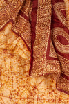 Vintage Silk Sari - 5 Metres Long - 2034