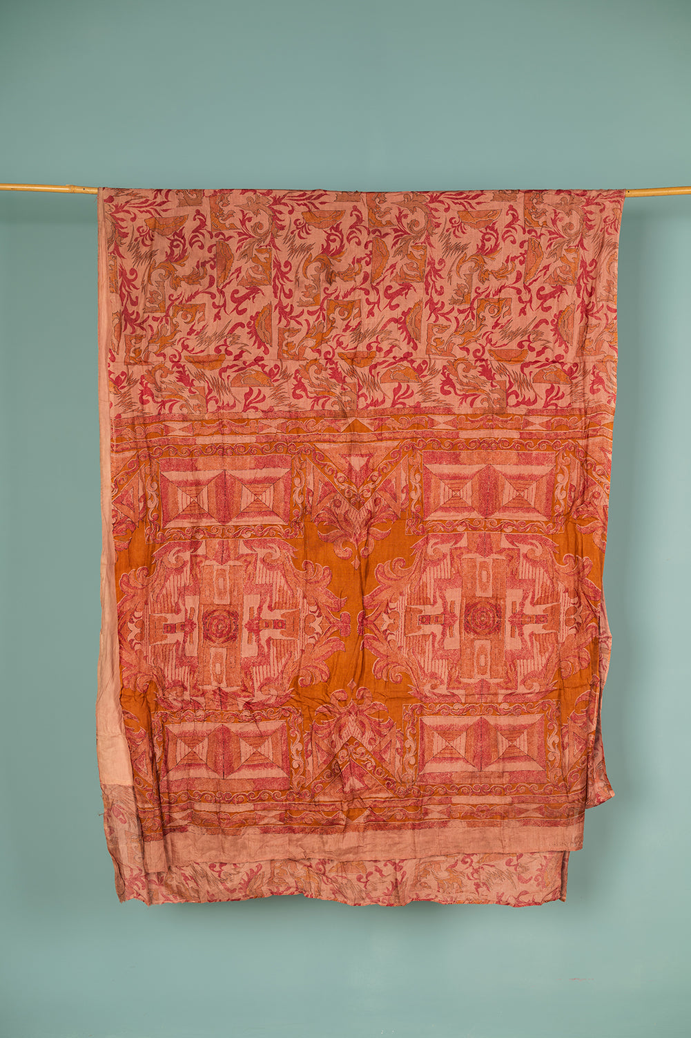 Vintage Silk Sari - 5 Metres Long - 2035