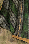 Vintage Silk Sari - 5 Metres Long - 2036