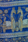 Vintage Silk Sari - 5 Metres Long - 2040