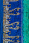 Vintage Silk Sari - 5 Metres Long - 2040