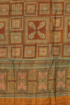 Vintage Silk Sari - 5 Metres Long - 2043