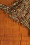 Vintage Silk Sari - 5 Metres Long - 2043
