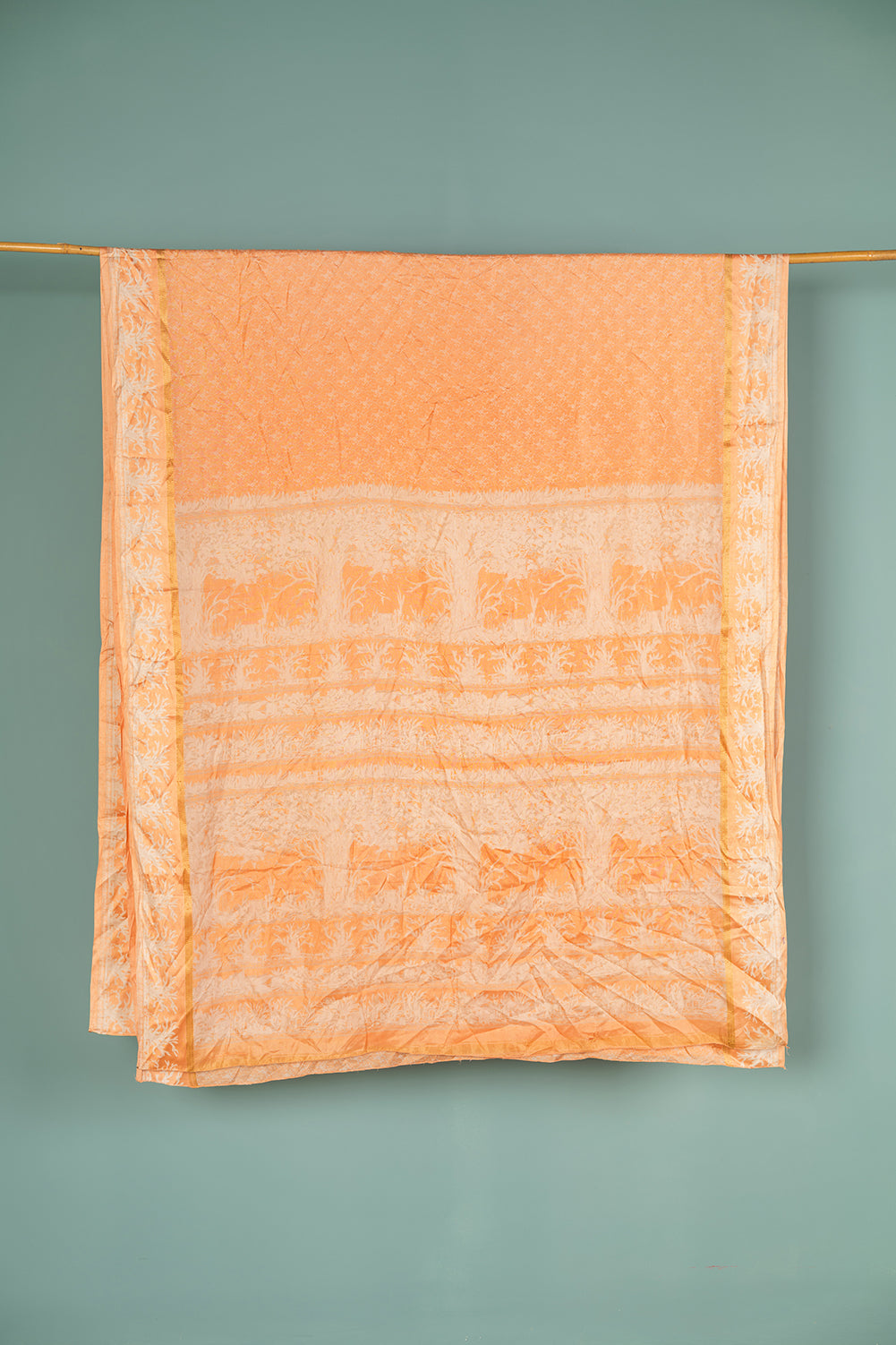 Vintage Silk Sari - 5 Metres Long - 2044