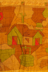 Vintage Silk Sari - 5 Metres Long - 2047