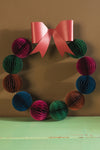 Opulent Shades Origami Wreath