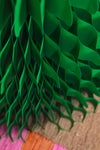 Green Honeycomb Origami Paper Tree