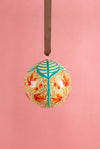 Cream & Teal Kashmiri Bauble
