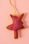 Fairy Sitting on a Toadstool Decoration (Virgin Plastic Free)