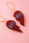 BFF Heart Decoration (Virgin Plastic Free)