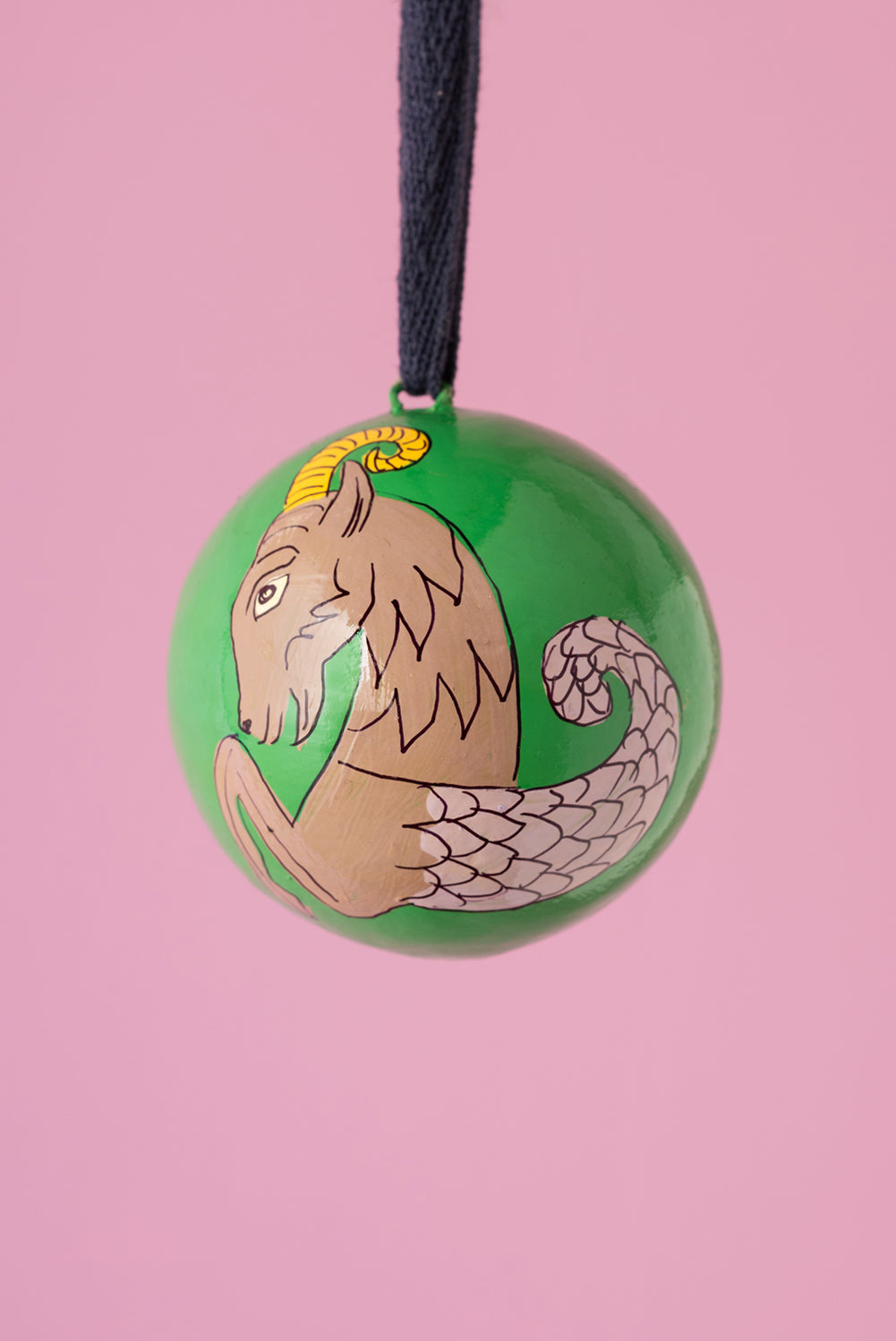 Capricorn Zodiac Bauble