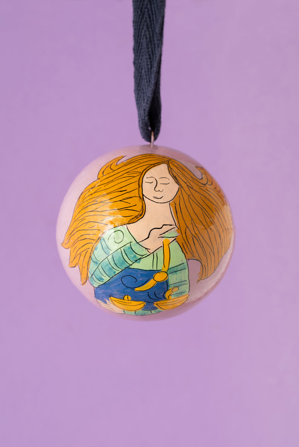 Libra Zodiac Bauble