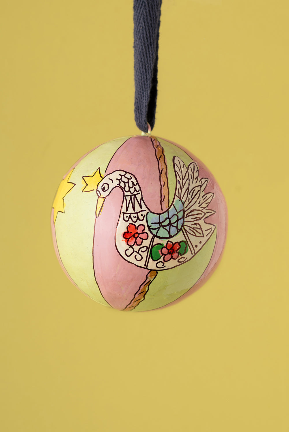 Swan Carousel Bauble