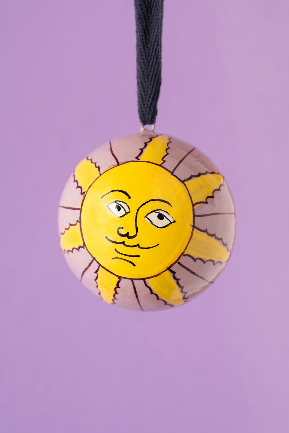 The Sun Purple Bauble