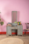 Grey Vintage Dresser Unit <p>W:104cm D:46cm H:165cm </p>