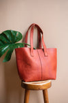Musa 100% Recycled Handbag in Rust