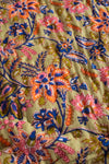 Pistachio Blossom Reversible Floral Quilt