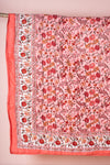 Coral Haze Reversible Floral Quilt