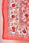 Coral Haze Reversible Floral Quilt