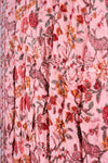 Coral Haze Reversible Floral Quilt