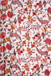 Coral Haze Reversible Floral Quilt