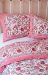 Coral Haze Cotton King Size Duvet Set