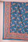 Celestial Blue Cotton Duvet Set