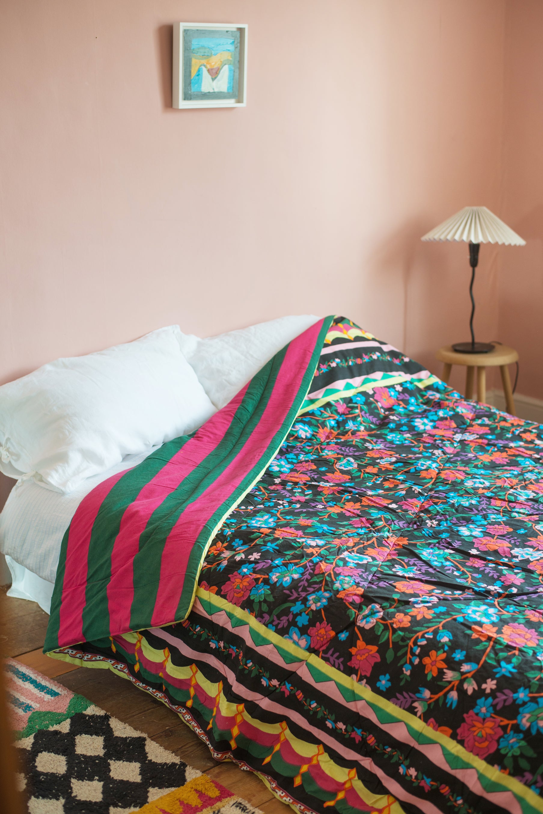 Black Meadow Circus 100% Recycled Quilt