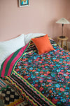 Black Meadow Circus 100% Recycled Quilt