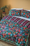 Black Meadows 100% Recycled Duvet Cover Set