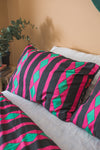 Black Meadows 100% Recycled Duvet Cover Set