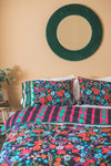 Black Meadows 100% Recycled Duvet Cover Set