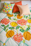 Sicilian Lemons 100% Recycled Quilt