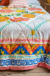 Sicilian Lemons 100% Recycled Quilt