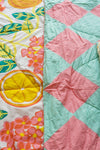 Sicilian Lemons 100% Recycled Quilt