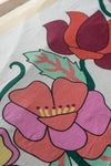 Geraldine White Rose Bouquet Duvet Cover