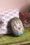 Make a Wish Embroidered Cushion