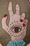 Make a Wish Embroidered Cushion
