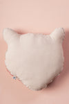 Pink Leopard Tufted Cushion