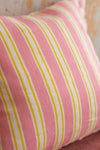 Sicilian Lemon Navy 100% Recycled Cotton Linen Blend Cushion Cover