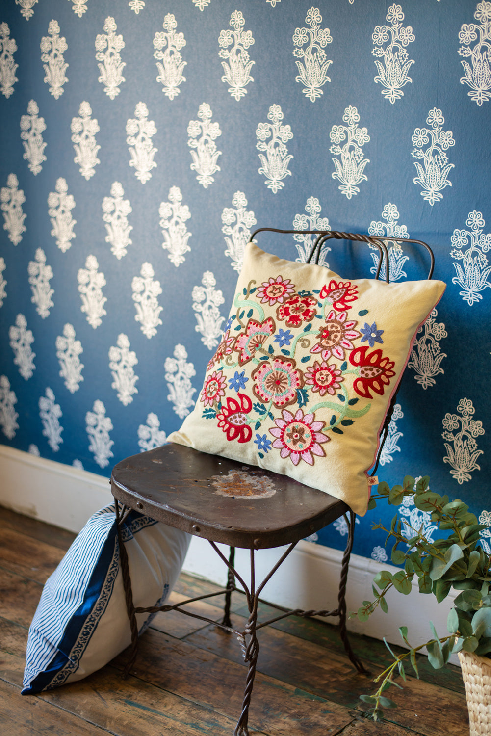 Floral Riot Cushion Cover