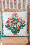 English Rose Sampler Cushion Cover
