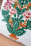 English Rose Sampler Cushion Cover